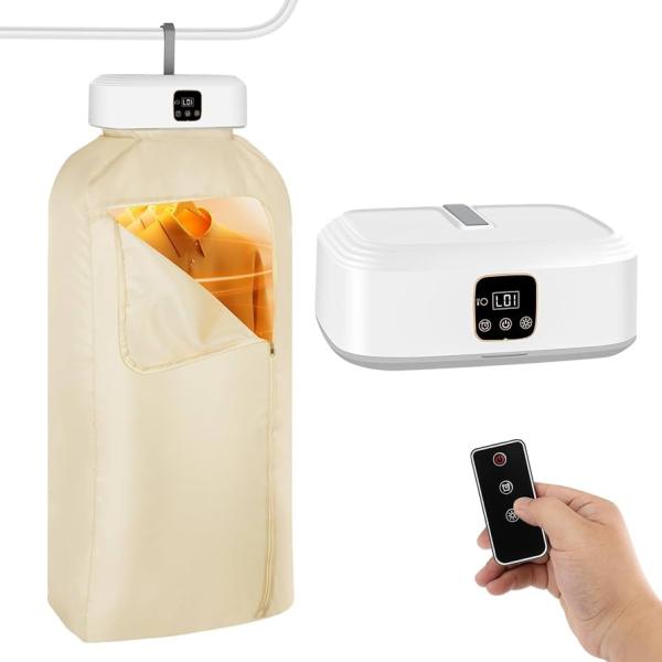 Portable Remote Control laundry Dryer for Apartments & Travel
