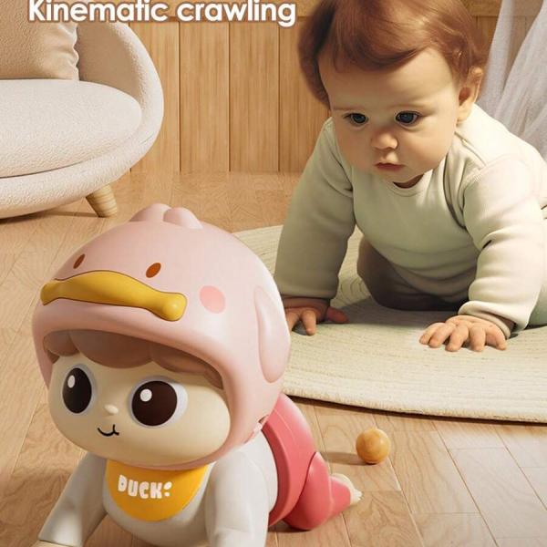 Baby Crawl Toys Electric Crawling Toys For Babies Baby Toys Crawling Baby Toy For Boy Girl Musical With Light Sound