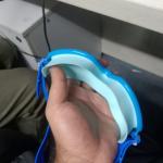 Waterproof Anti Fog Swimming Glasses with Earplugs