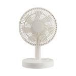 AY02 Desktop Oscillating Brushless Rechargeable Fan Three Wind Speed Levels/Swinging From Side to Side/Type-C Charging